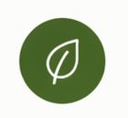 Icône représentant les ingrédients d'origine végétale et l'approche naturelle des produits proposés par Amazone Paradise.