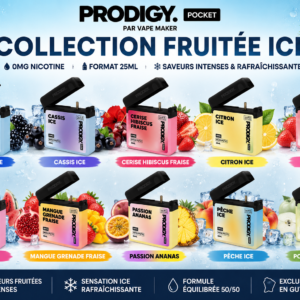 Prodigy Pocket – Collection Fruité Ice 25ml