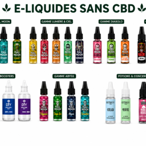 DIY, Bases, Boosters & Arômes vape Guyane