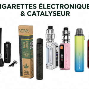 Cigarettes électroniques et catalyseurs Guyane